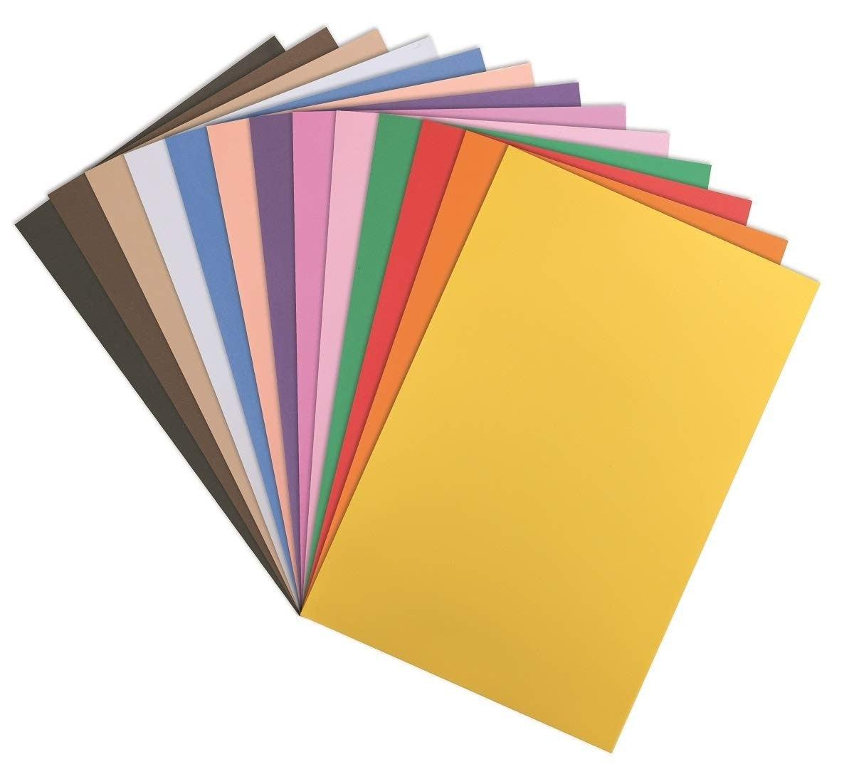 Foam Sheets, Assorted Colors - 9" x 12" (12 Pack) - EconoCrafts