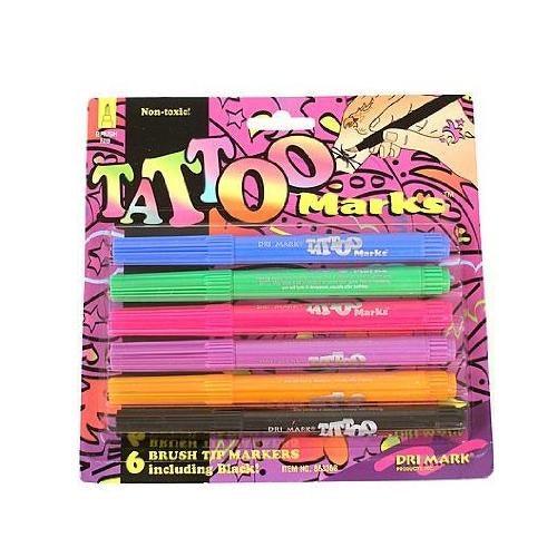 Tattoo Markers (Set of 6) - EconoCrafts