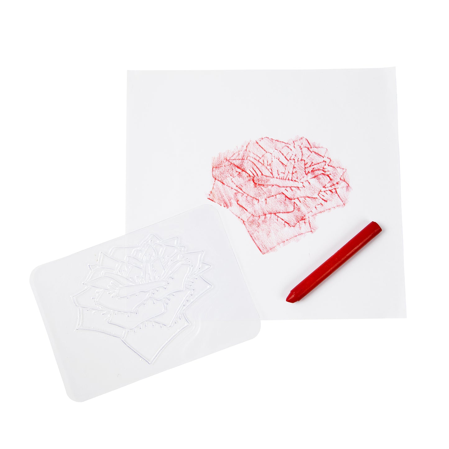 Flowers Rubbing Plates (Set of 16)