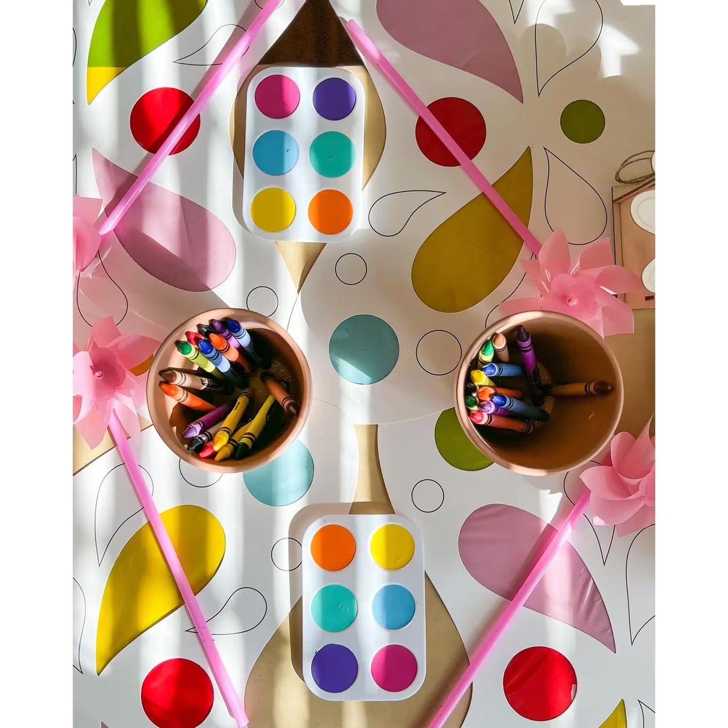 Rectangular Paint Palettes (12 Pack)