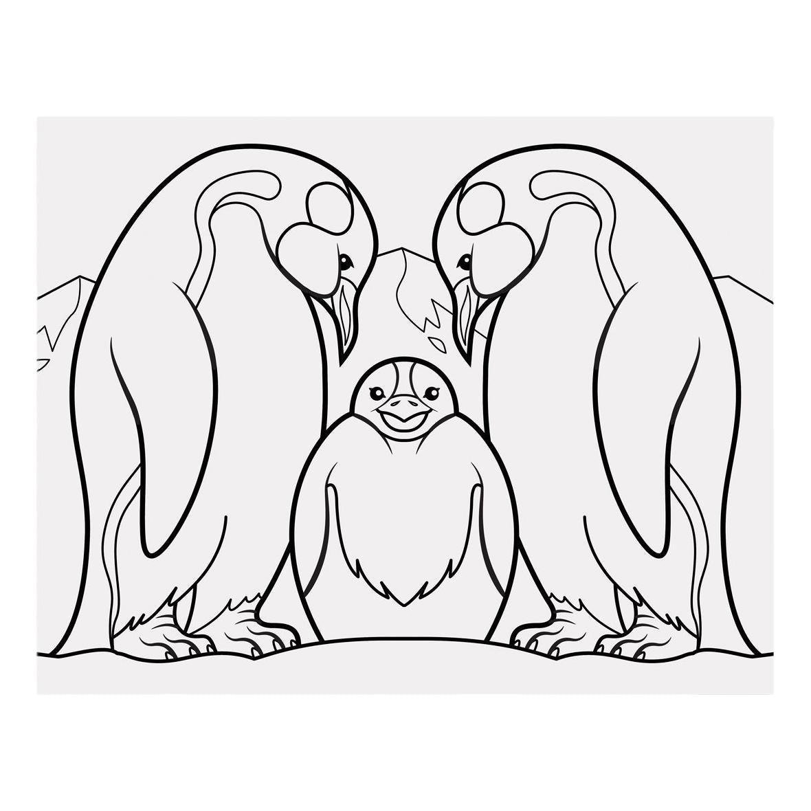 Jumbo Coloring Pad - Animals - EconoCrafts