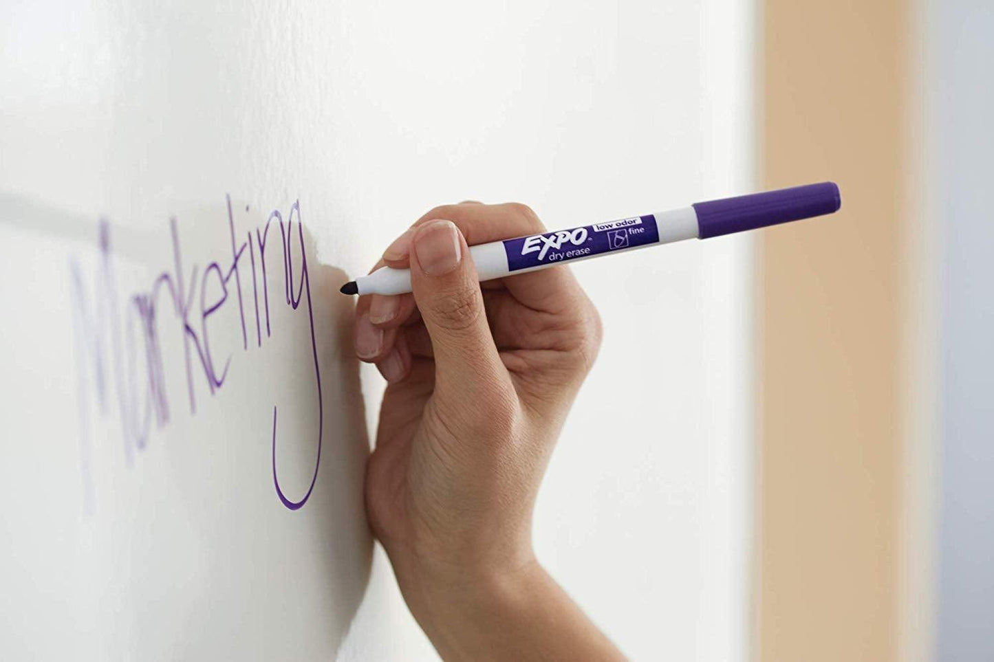 EXPO Low Odor Dry Erase Markers - Fine Tip (Set of 8) - EconoCrafts