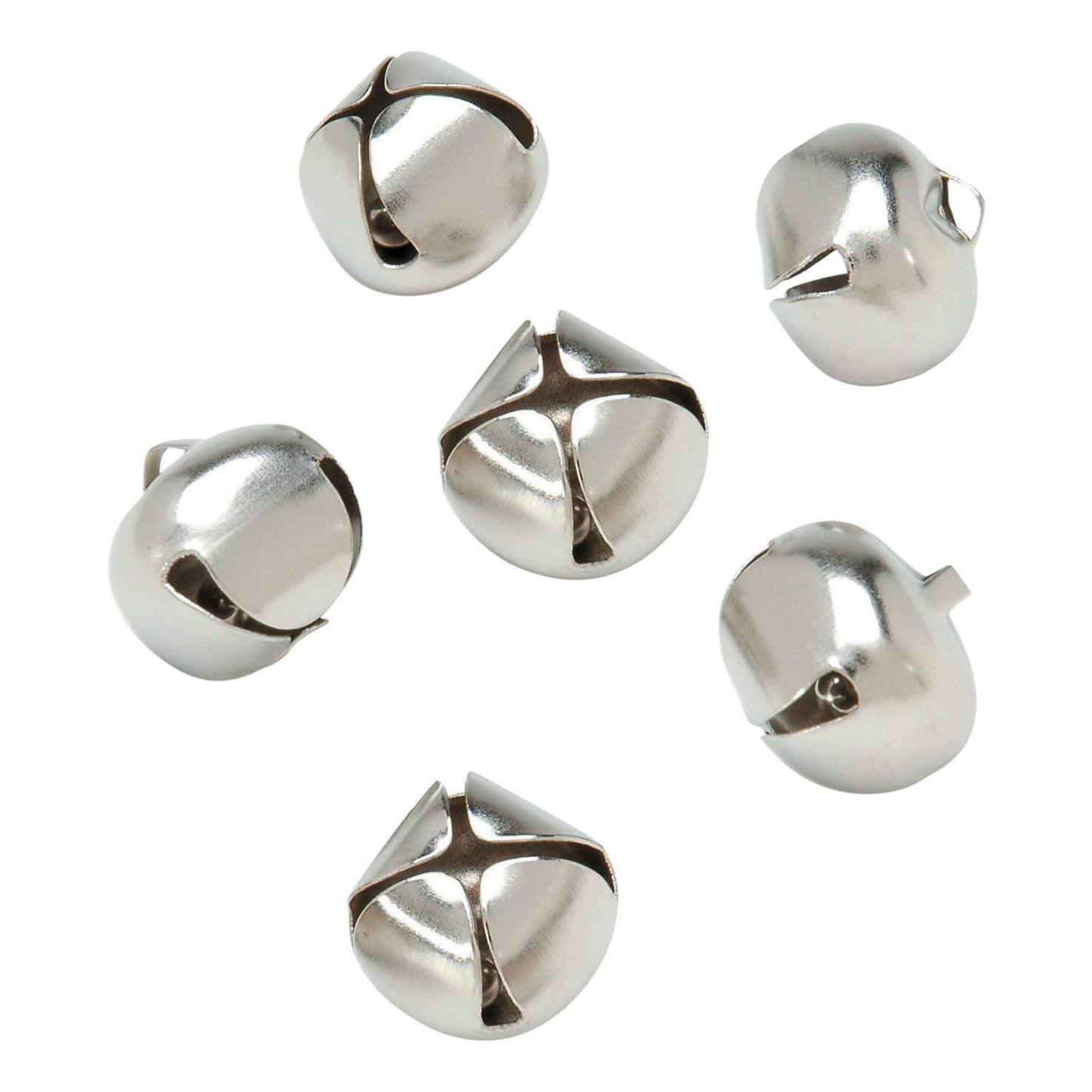 Silver Jingle Bells (120 Pack) - EconoCrafts
