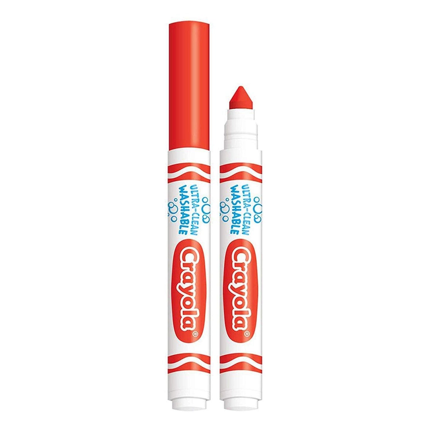 Crayola Broad Line Washable Markers Classpack - 8 Colors (200 Pack) - EconoCrafts