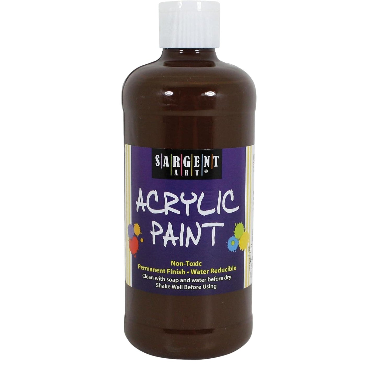 Sargent Art Acrylic Paint - Burnt Umber (16 fl oz)