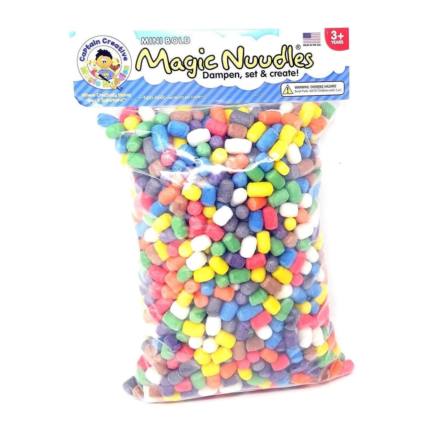 Super Puffs Mini - Bold Colors (300 Pack) - EconoCrafts