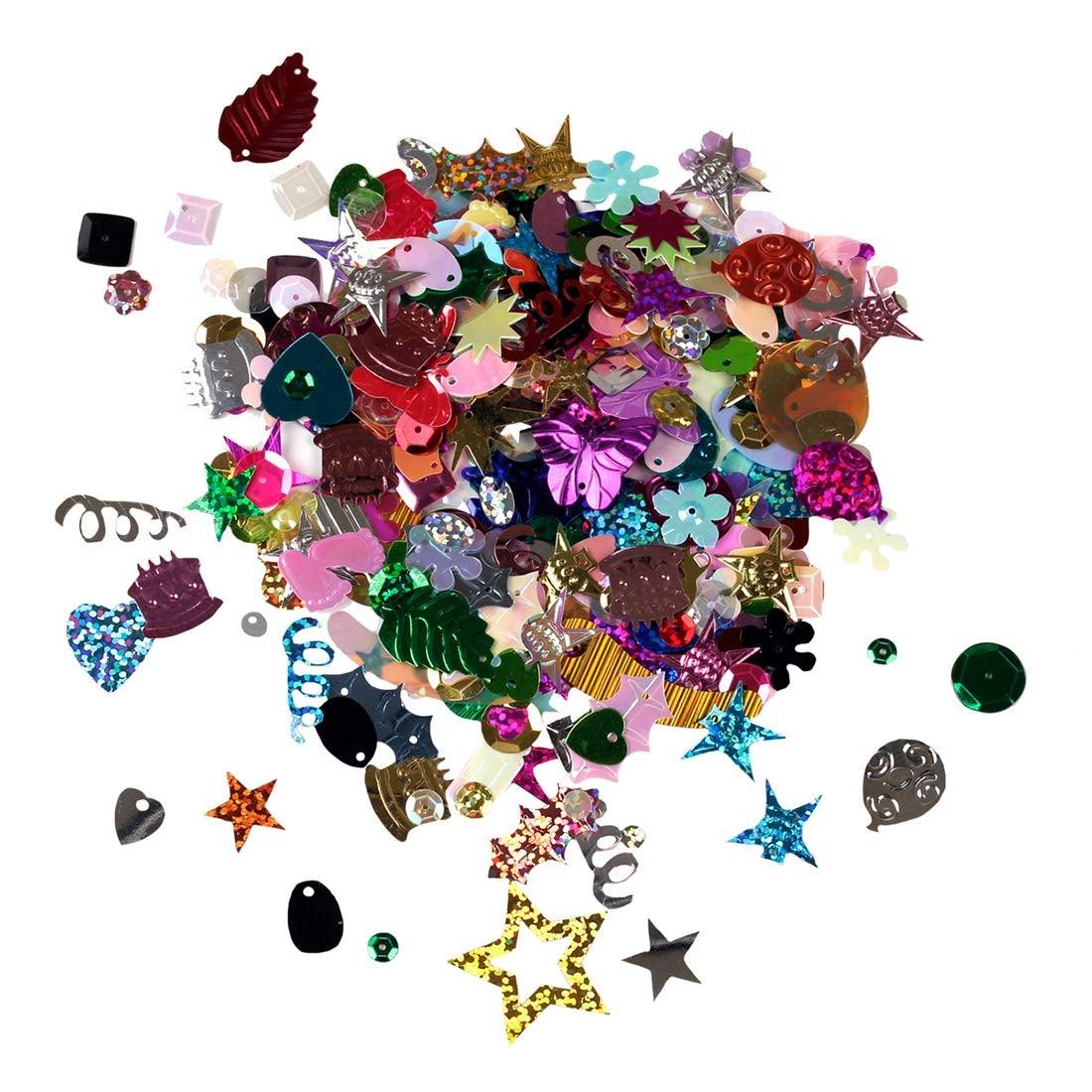 Sequins & Spangles Variety Pack (1 lb) - EconoCrafts