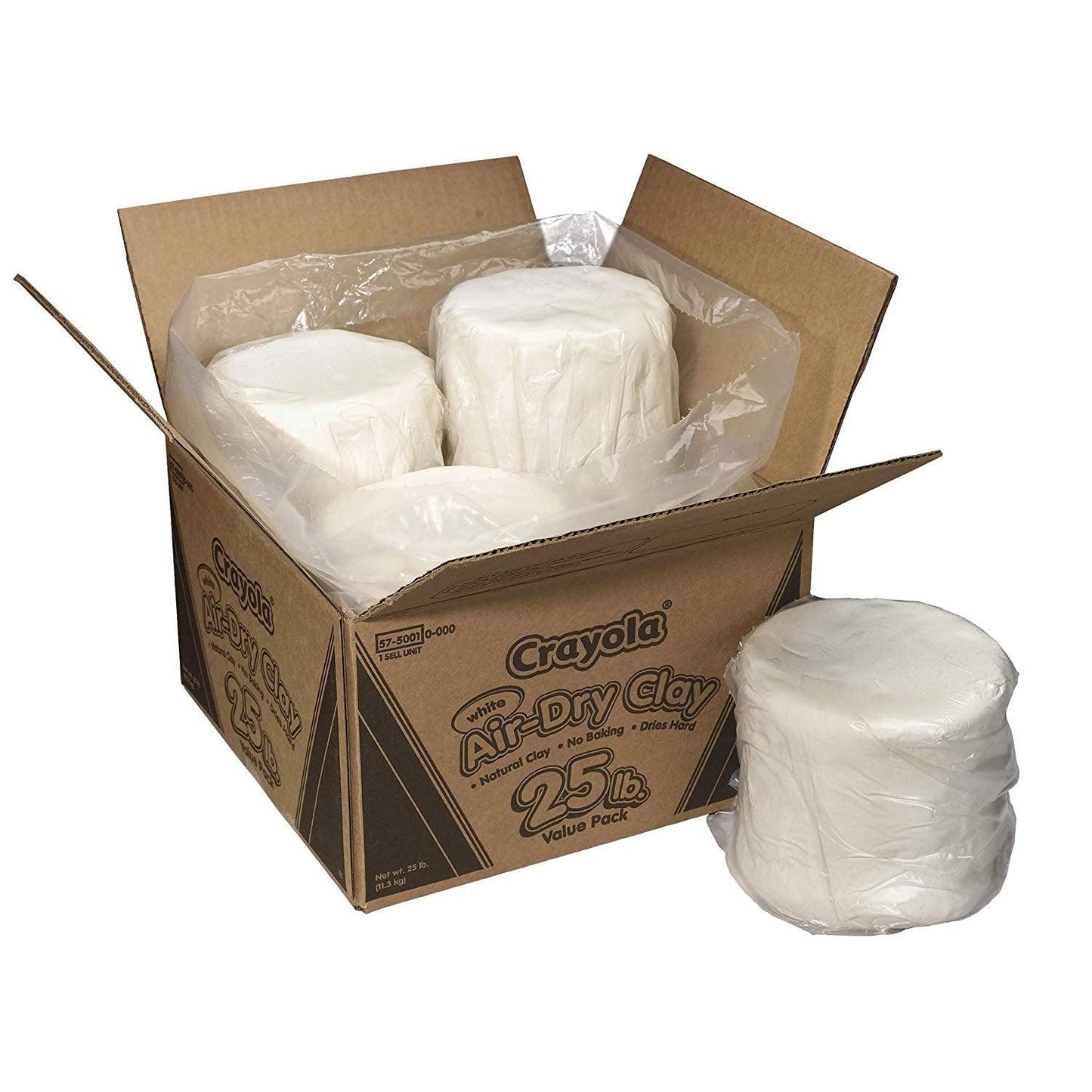 Crayola Air-Dry Clay (25 lbs.) - EconoCrafts