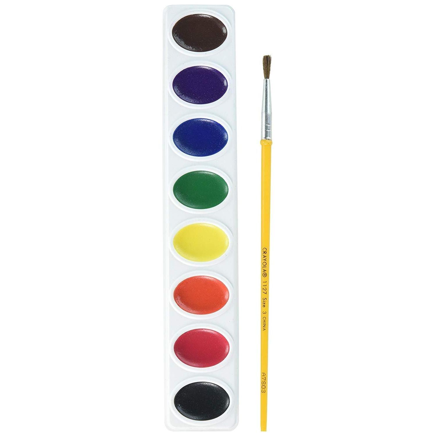 Crayola Watercolor Painting - 8 Colors - EconoCrafts