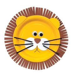 DIY Lion Plates Craft Kit (6 Pack)