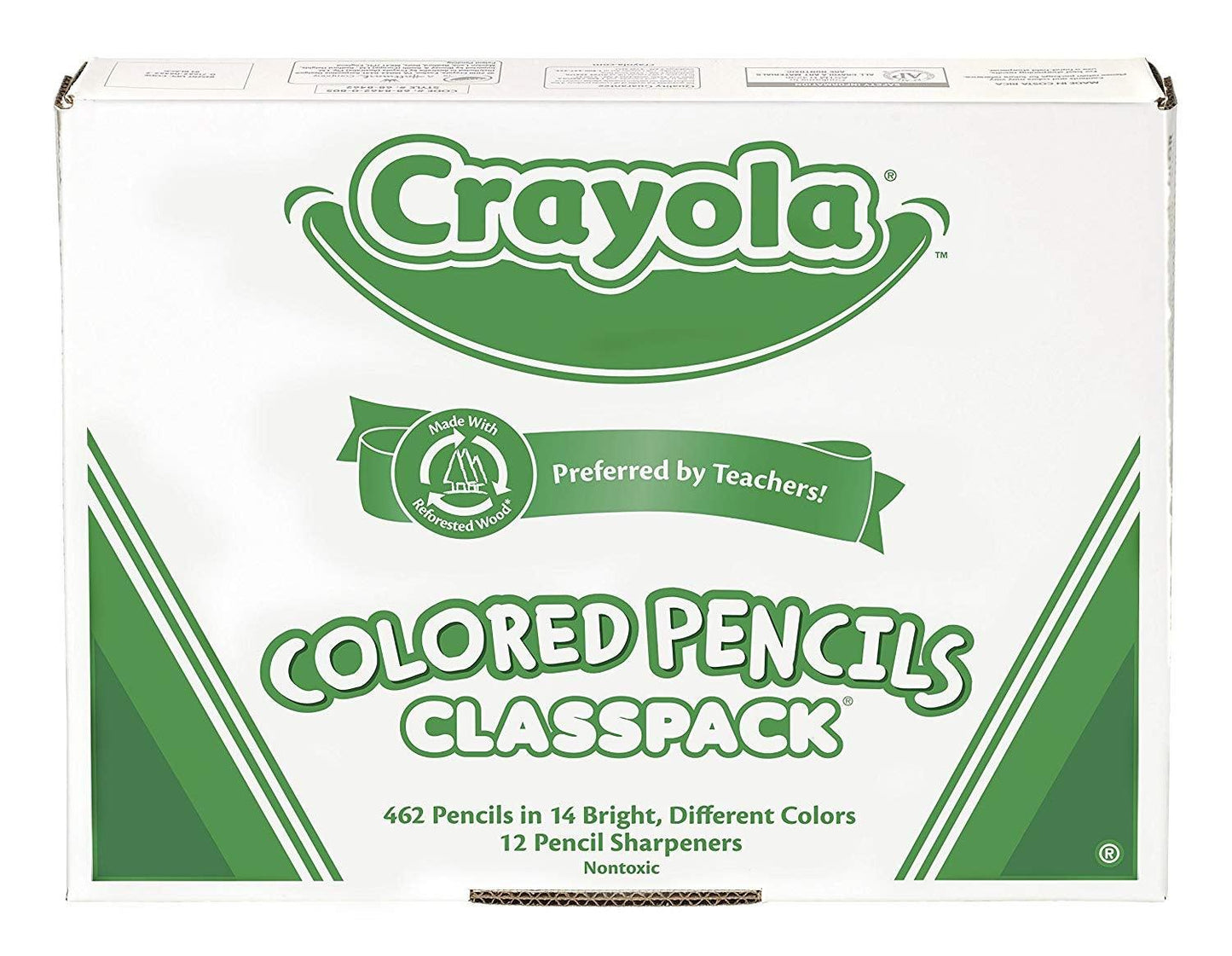 Crayola Colored Pencils Classpack - 14 Colors (462 Pack) - EconoCrafts