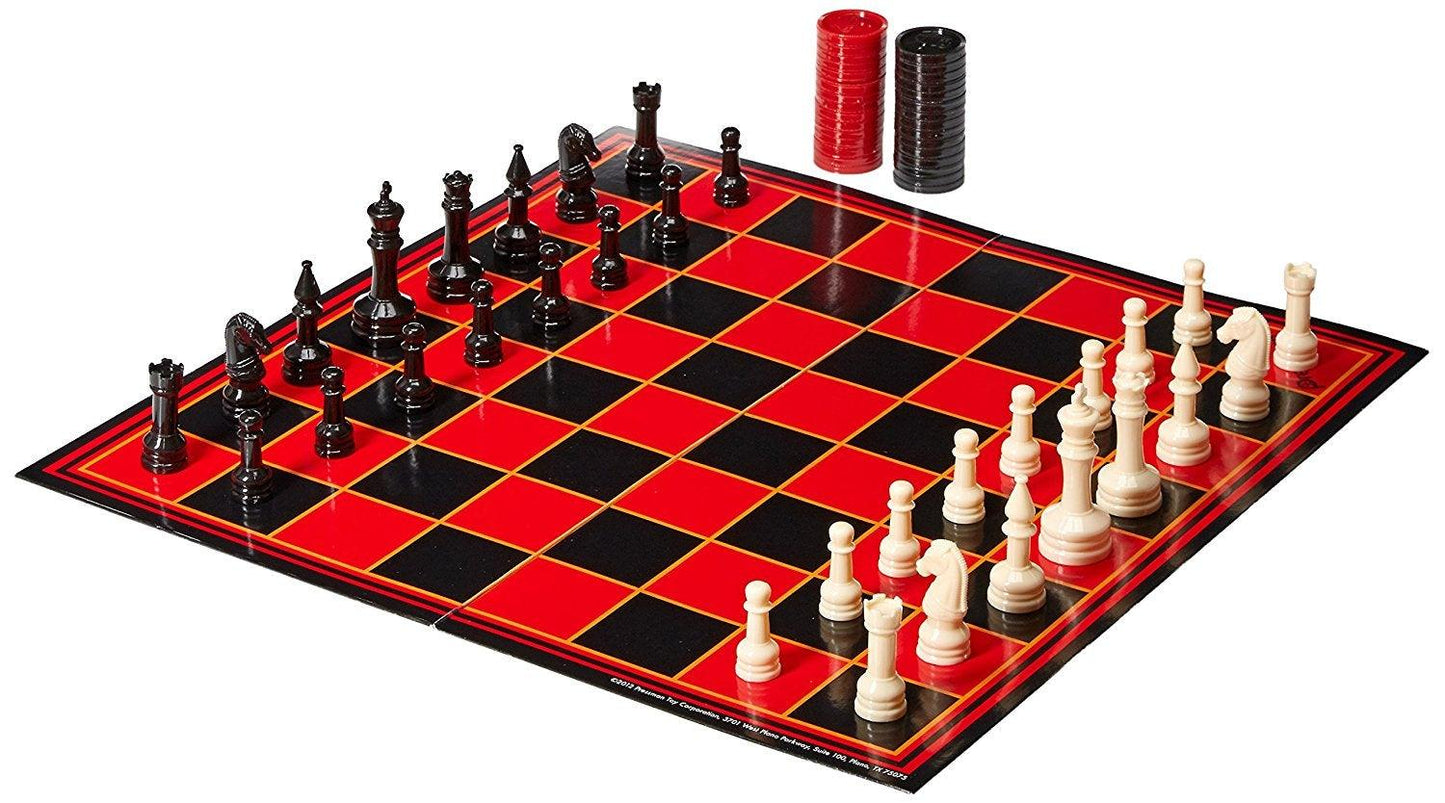Chess / Checkers / Backgammon Set - EconoCrafts