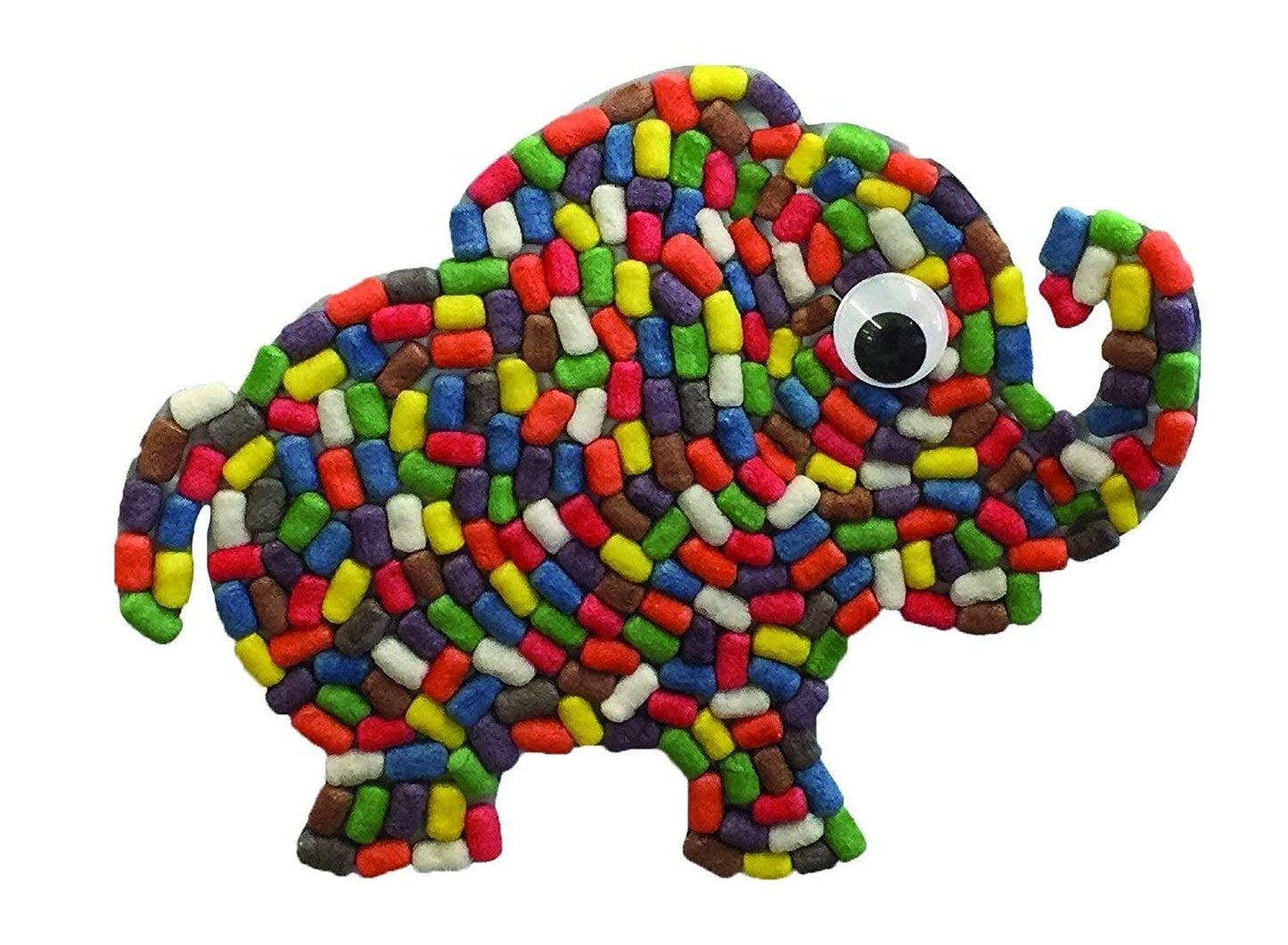 Super Puffs Mini - Bold Colors (300 Pack) - EconoCrafts