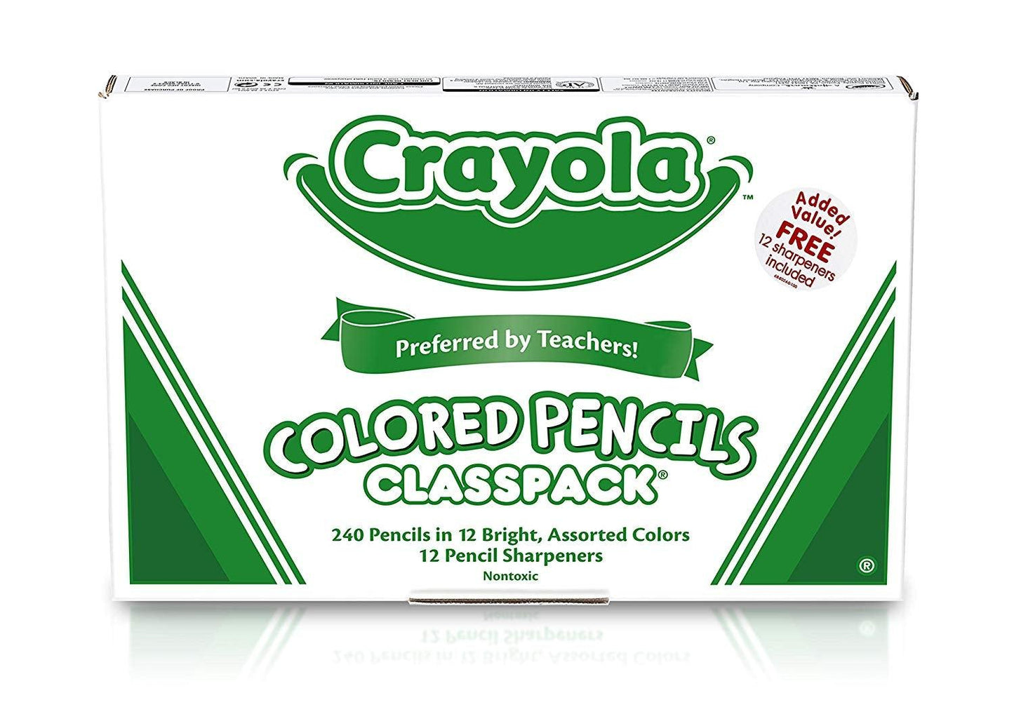 Crayola Colored Pencils Classpack - 12 Colors (240 Pack) - EconoCrafts