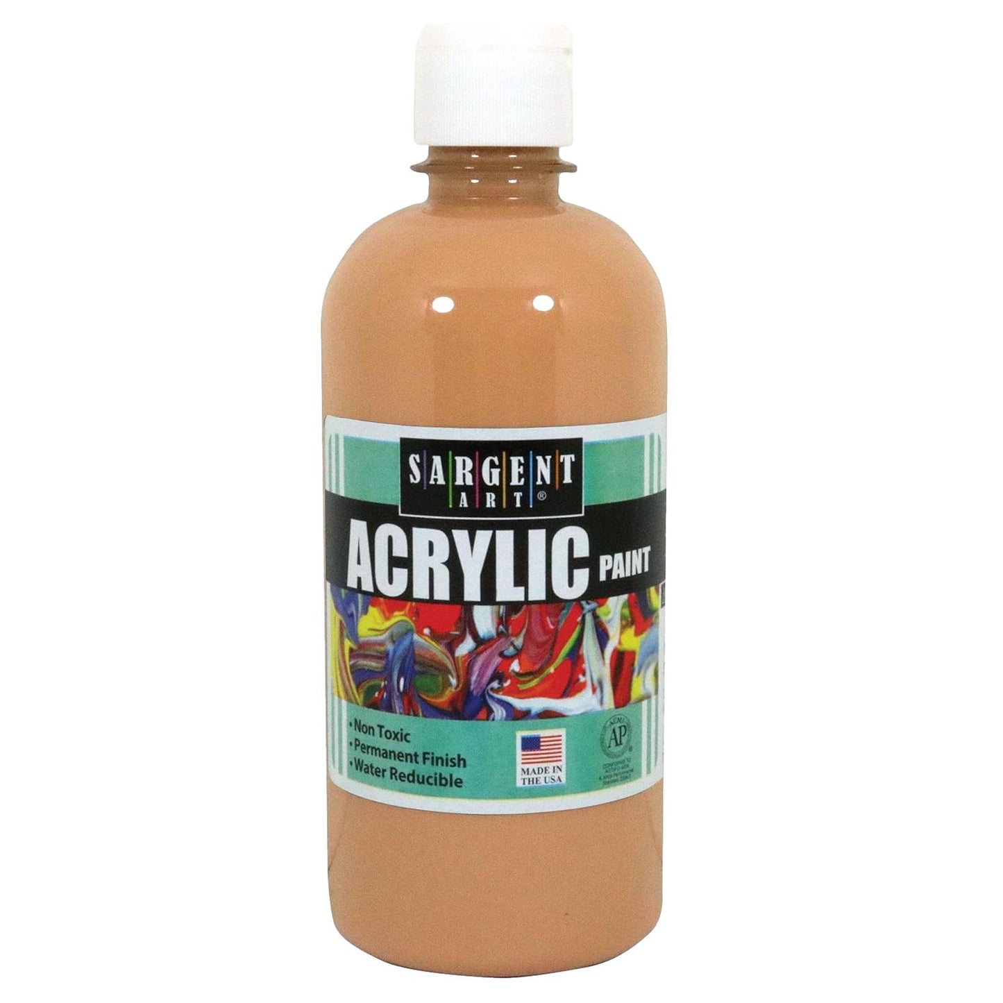 Sargent Art Acrylic Paint - Peach (16 fl oz)