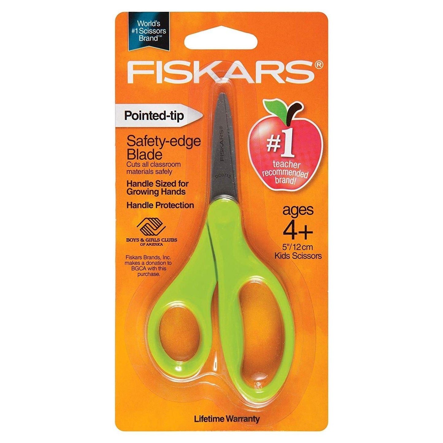 Fiskars Kids Scissors - Pointed (12 Pack) - EconoCrafts