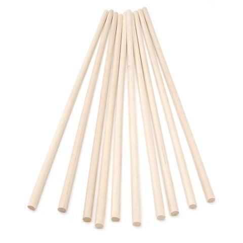 Wooden Dowels - 1/4" X 12" (12 Pack) - EconoCrafts