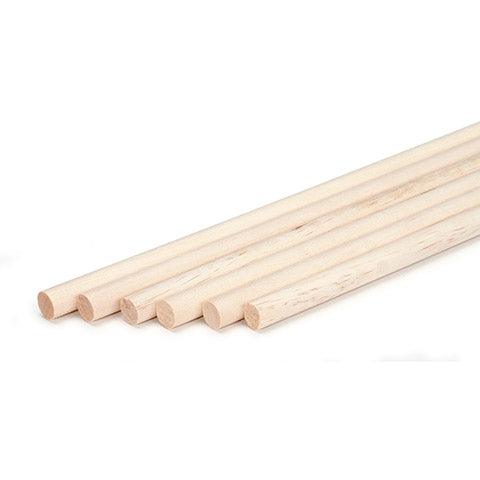 Wooden Dowels - 3/8" X 36" (12 Pack) - EconoCrafts
