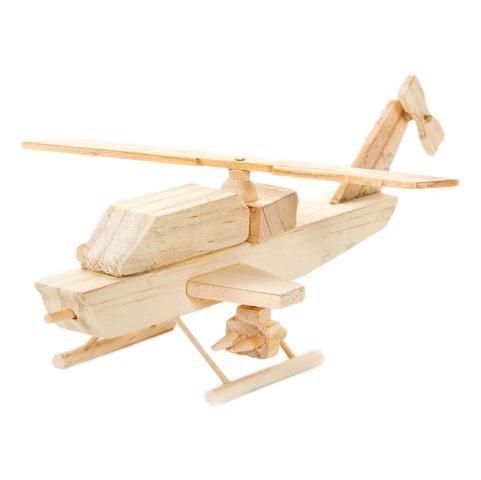 DIY Wooden Helicopters (12 Pack) - EconoCrafts