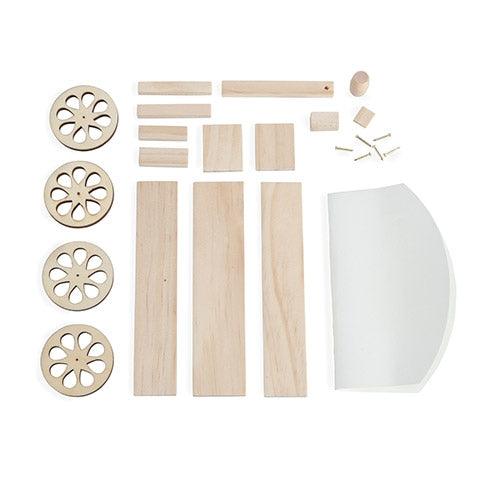 Covered Wagon Wood Model Kit (6 Pack) - EconoCrafts