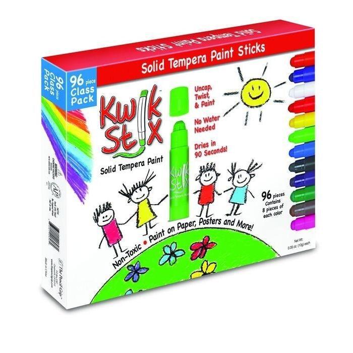 Kwik Stix - Broad (96 Pack) - EconoCrafts
