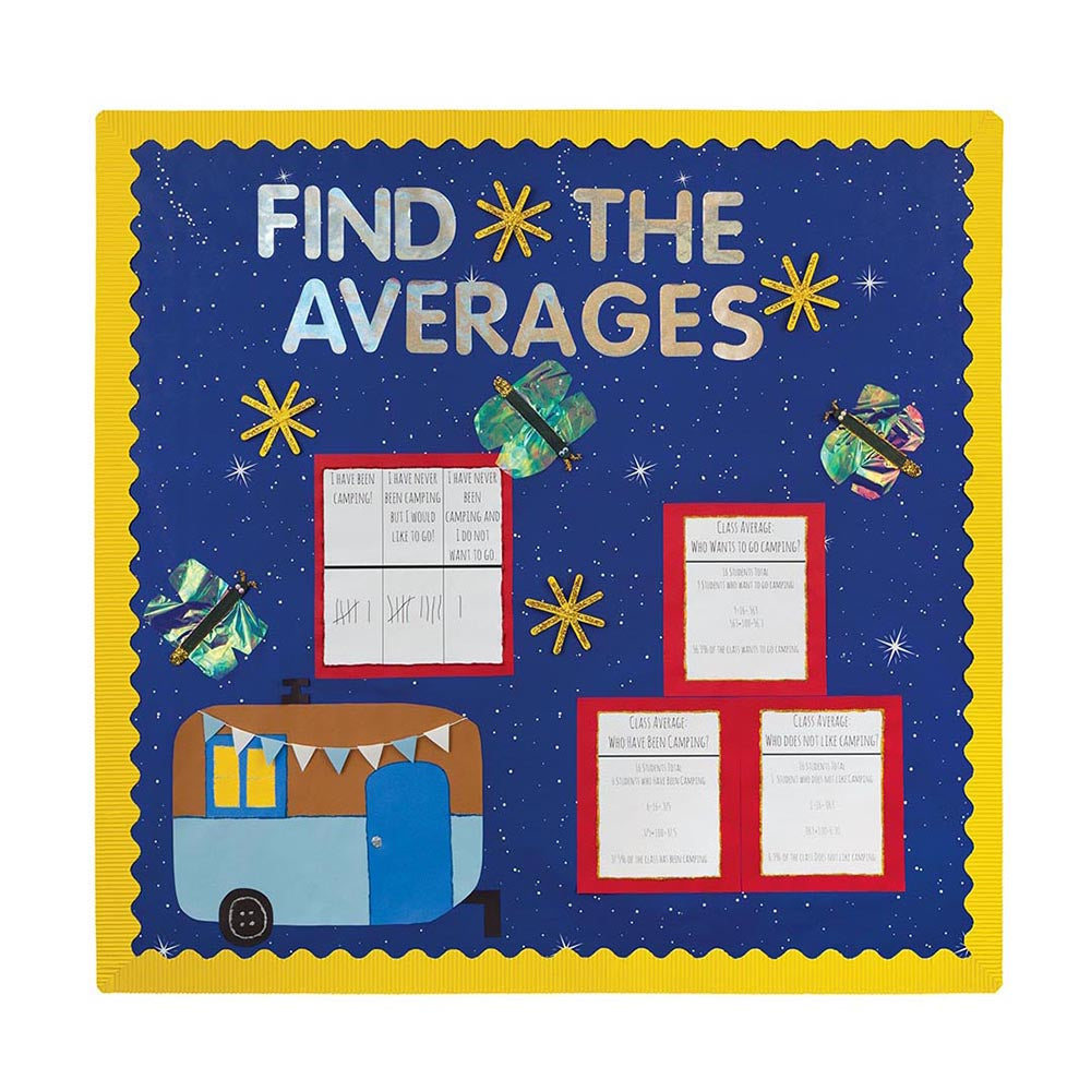 Bordette Bulletin Board Border - Yellow (2 1/4" x 50')