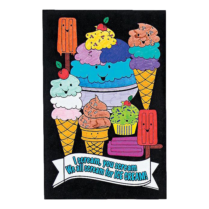 CYO Fuzzy Summer Posters (24 Pack)