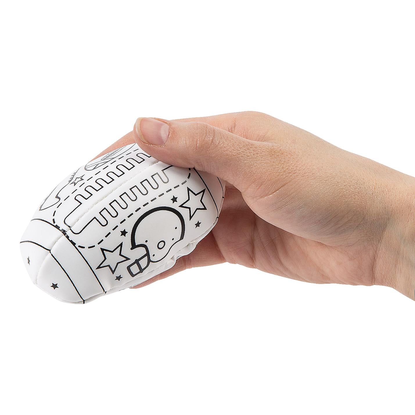 Color Your Own Footballs (12 Pack)