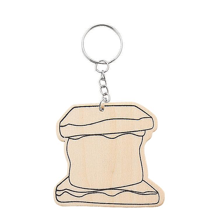 Color Your Own Camp Keychains (12 Pack)