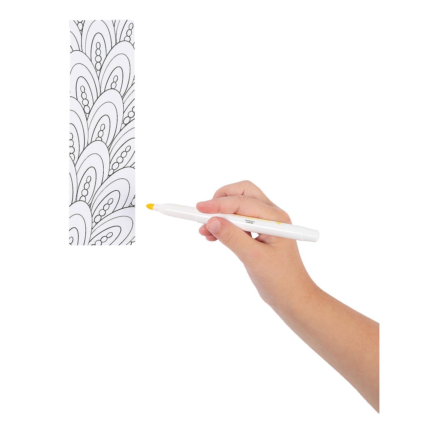 Color Your Own Cool Doodle Bookmarks (12 Pack)