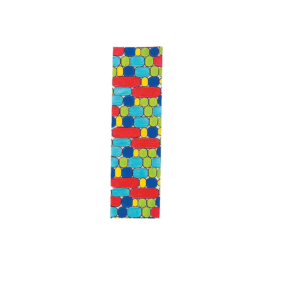 Color Your Own Cool Doodle Bookmarks (12 Pack)