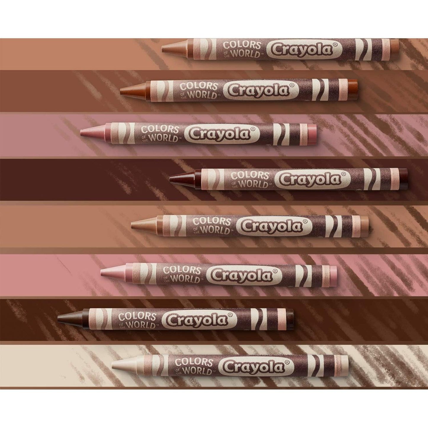 Crayola Colors of The World Crayons - 24 Colors - EconoCrafts