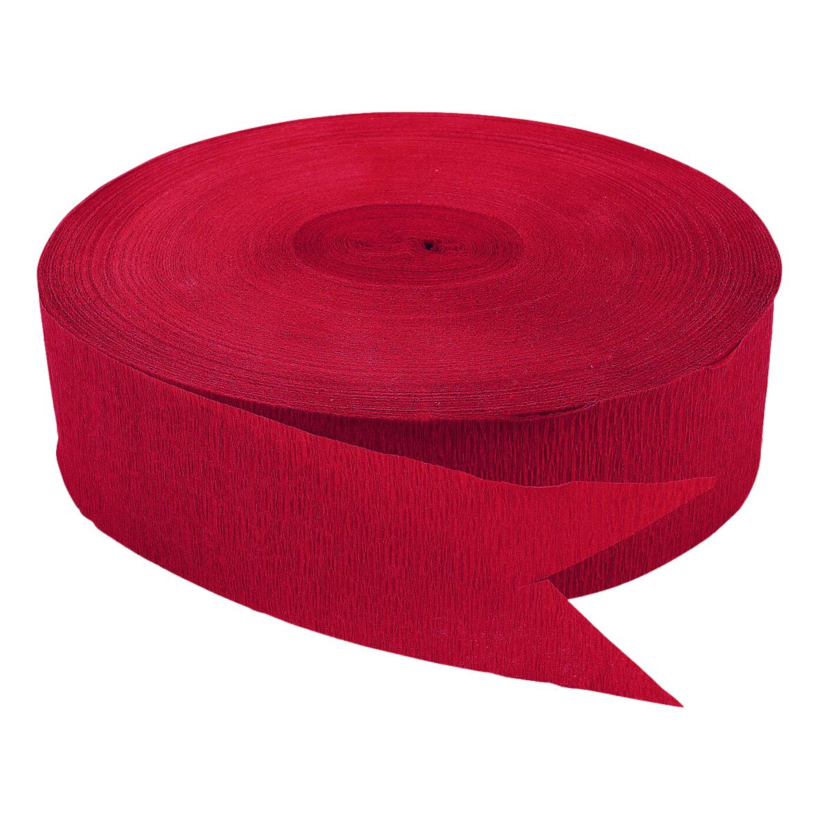 Crepe Paper Streamers - Red