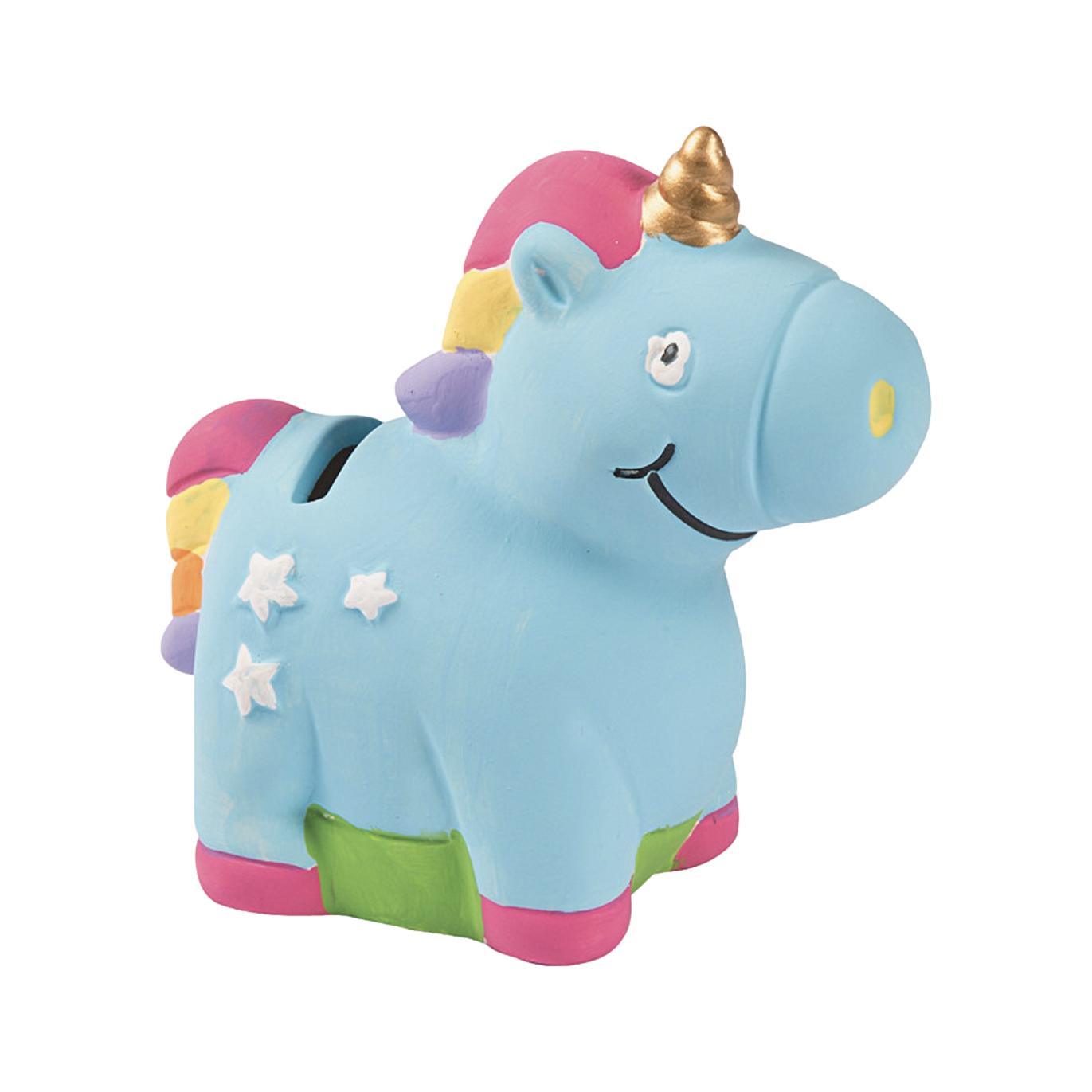 DIY Ceramic Unicorn Banks (12 Pack) - EconoCrafts