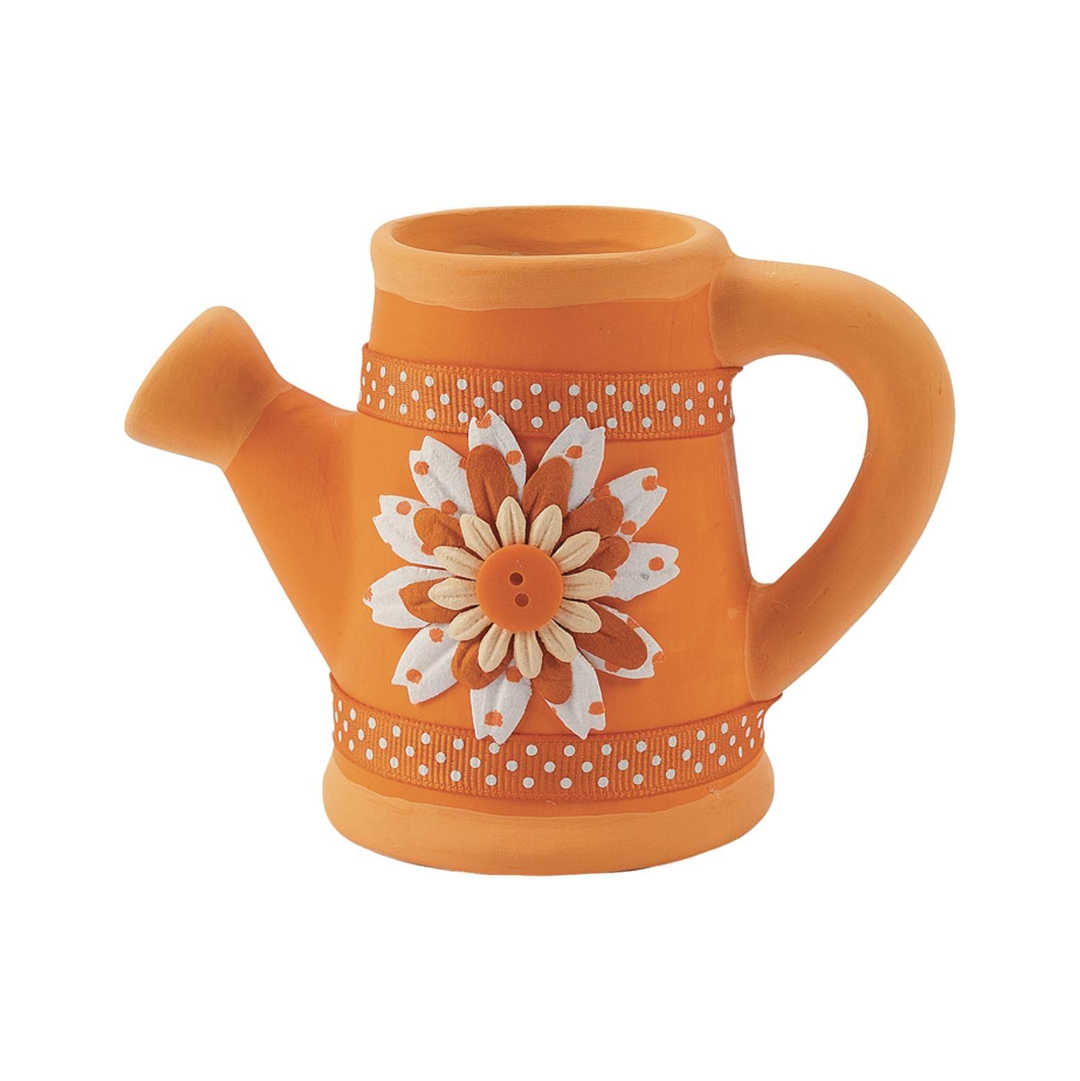 ceramic watering can flower pot DIY Ceramic Watering Can Planters (12 Pack)