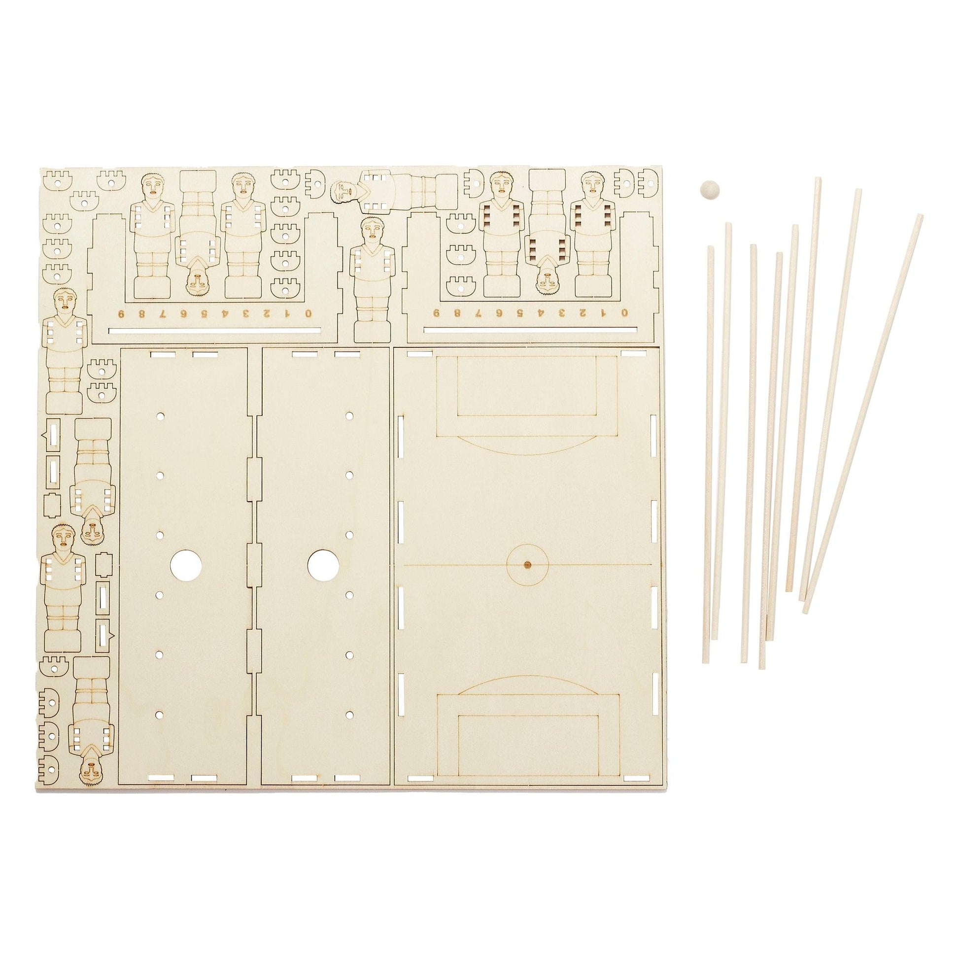 DIY Foosball Game (10 Pack) - EconoCrafts