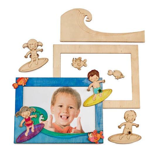 DIY Surfing Themed Picture Frames Craft (10 Pack)
