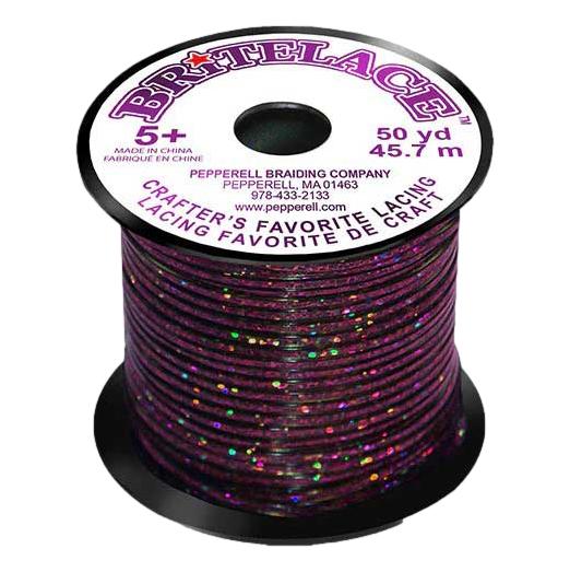 Holographic Rexlace Plastic Lacing - Red