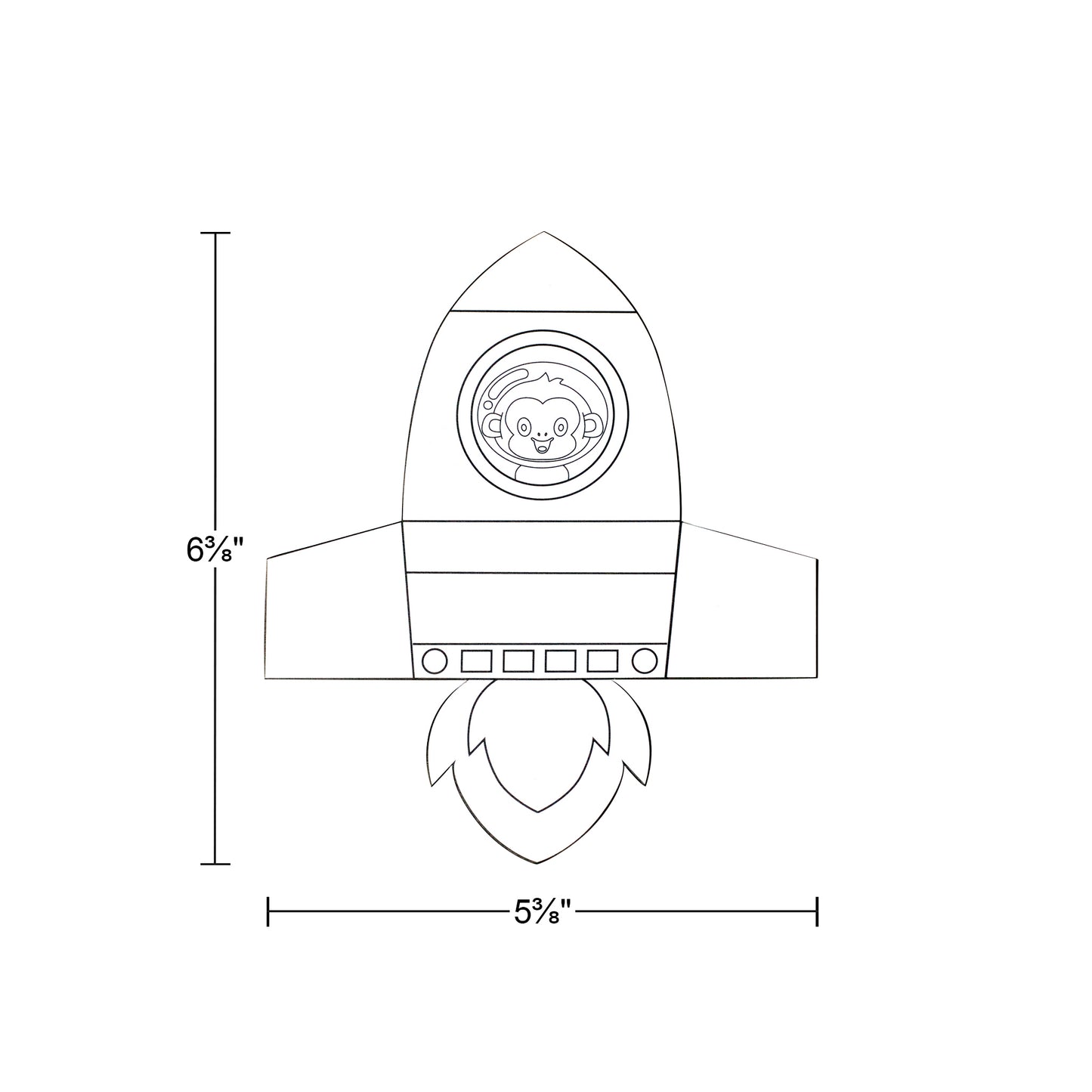 DIY Straw Rockets (12 Pack)