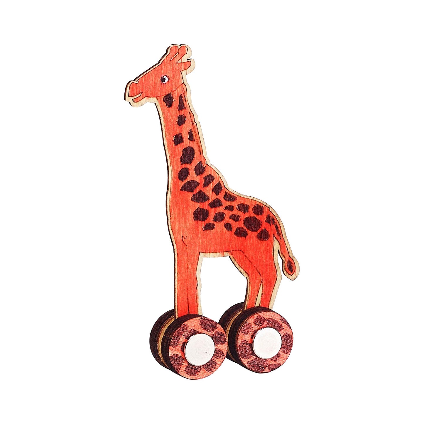 Rolling Safari Animals (12 Pack) - EconoCrafts