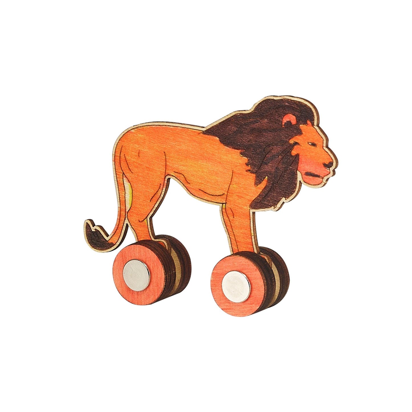 Rolling Safari Animals (12 Pack) - EconoCrafts