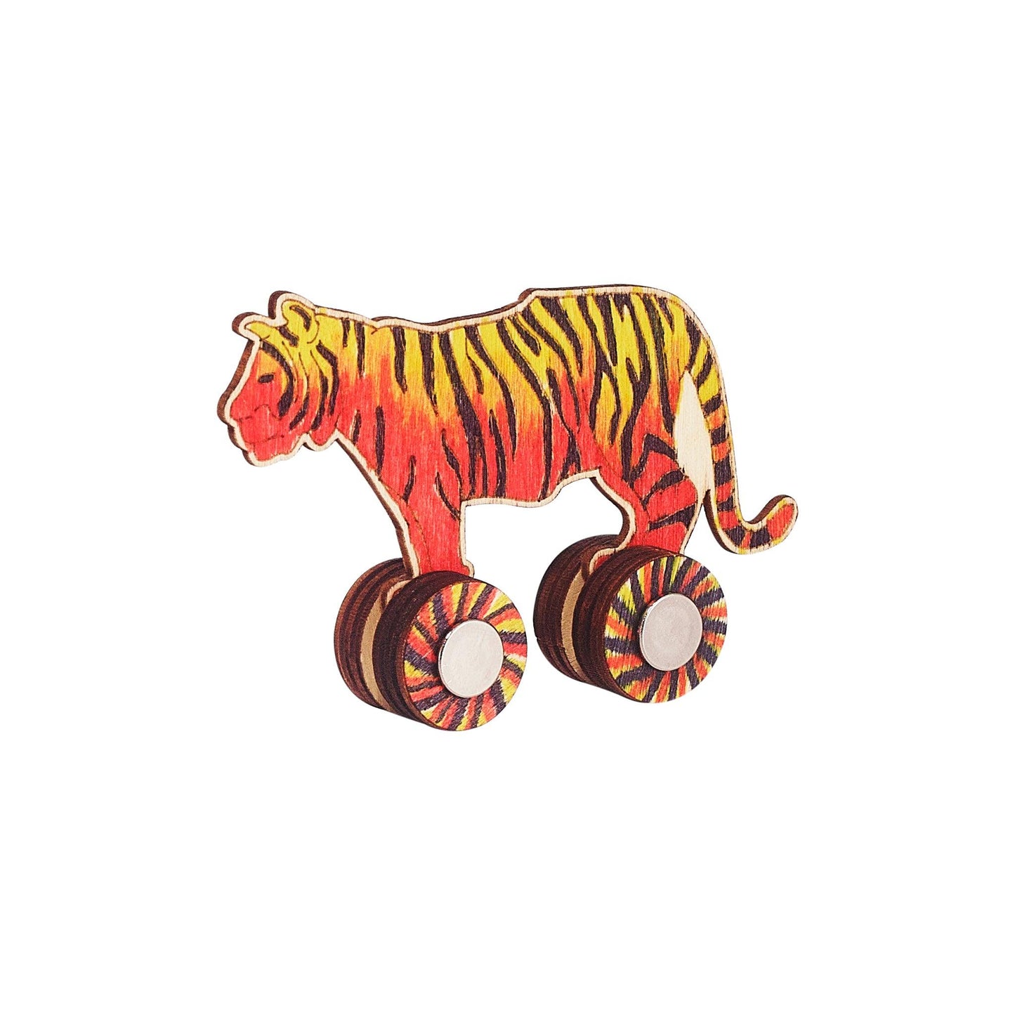 Rolling Safari Animals (12 Pack) - EconoCrafts