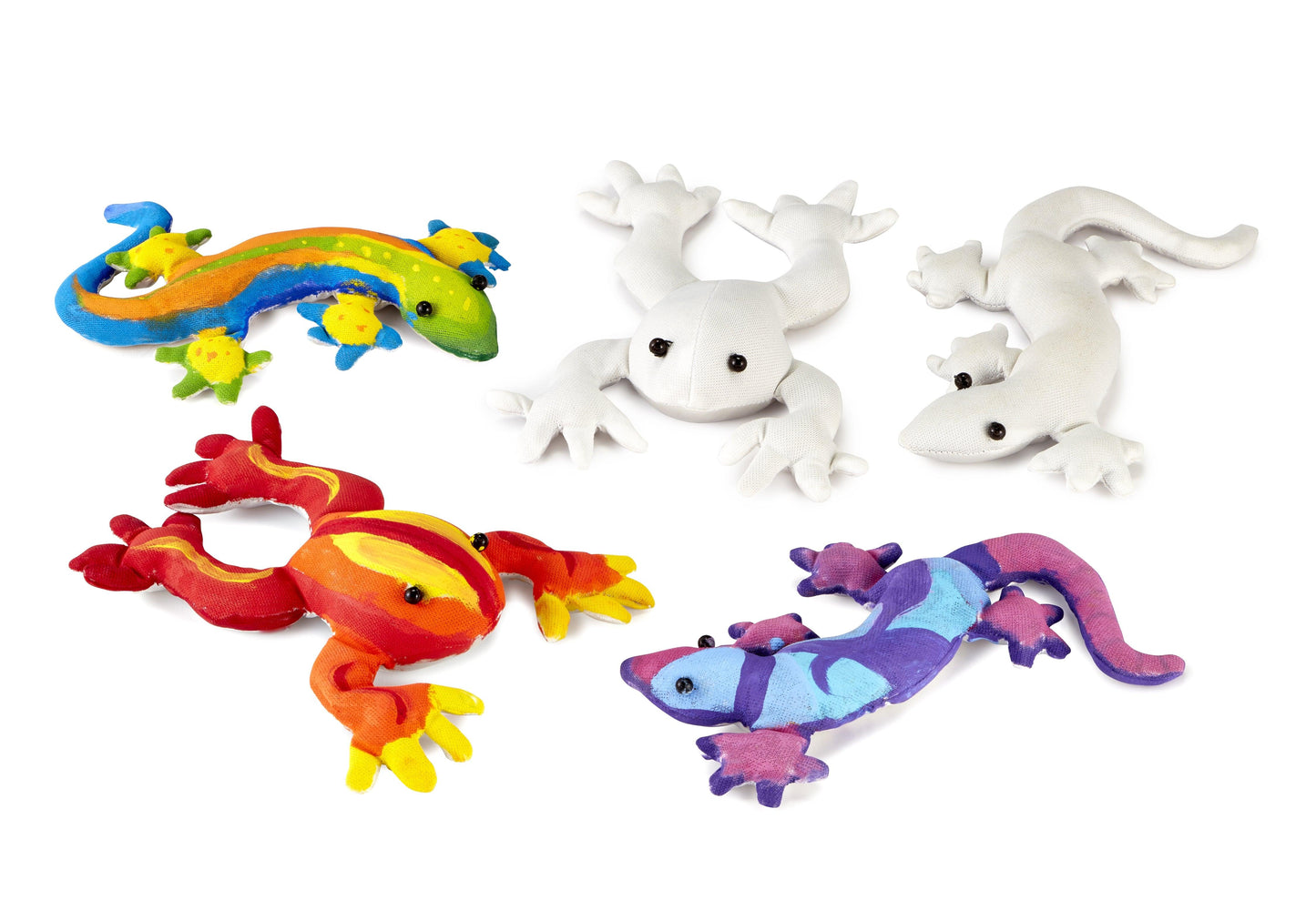 Sand Filled Fabric Reptiles (12 Pack) - EconoCrafts