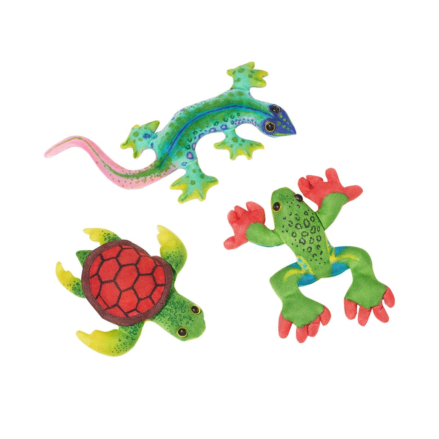 Sand Filled Fabric Reptiles (12 Pack) - EconoCrafts