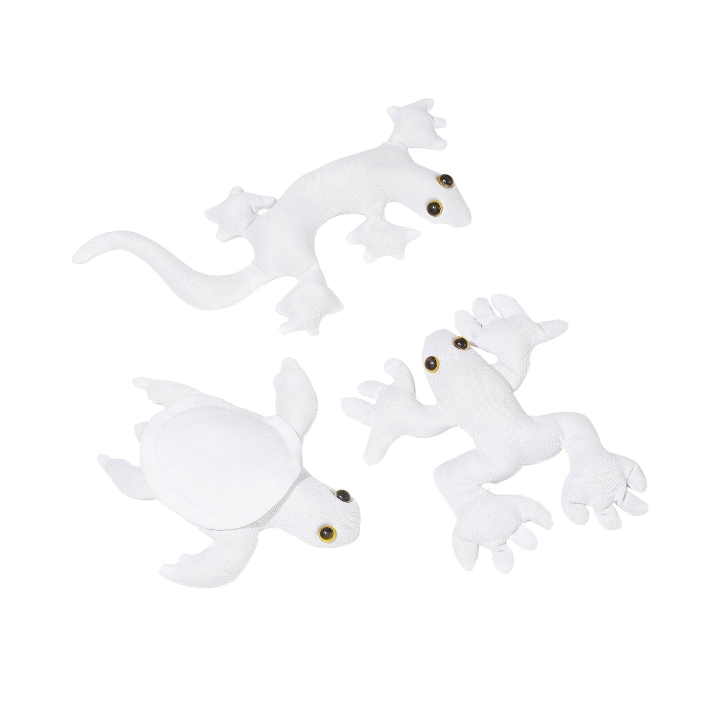 Sand Filled Fabric Reptiles (12 Pack) - EconoCrafts