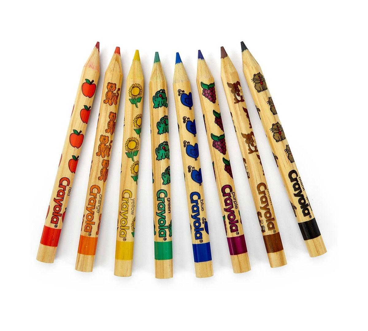 Crayola Write Start Colored Pencils - 8 Colors - EconoCrafts
