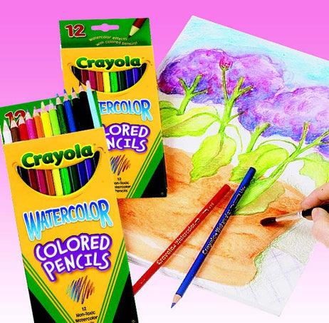 Crayola Watercolor Pencils - 12 Colors - EconoCrafts