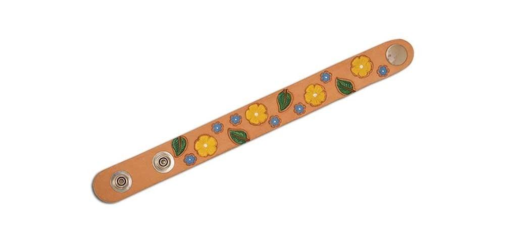 DIY Leather Wristbands - 1" x 8" (12 Pack) - EconoCrafts