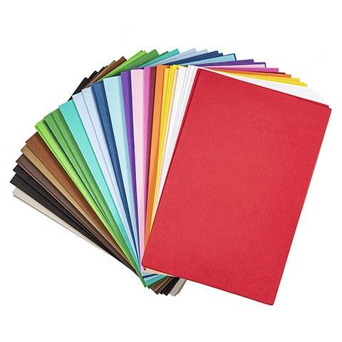 Assorted Foam Sheets - 6" x 9" (40 Pack) - EconoCrafts