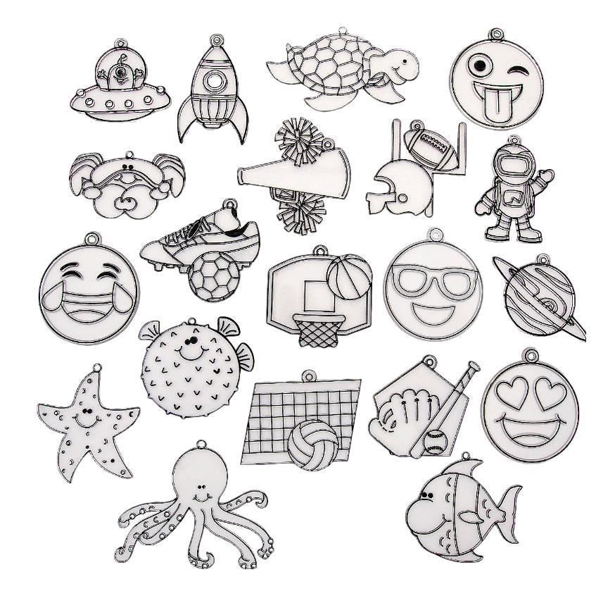 Assorted Suncatchers - 4" (12 Pack) - EconoCrafts